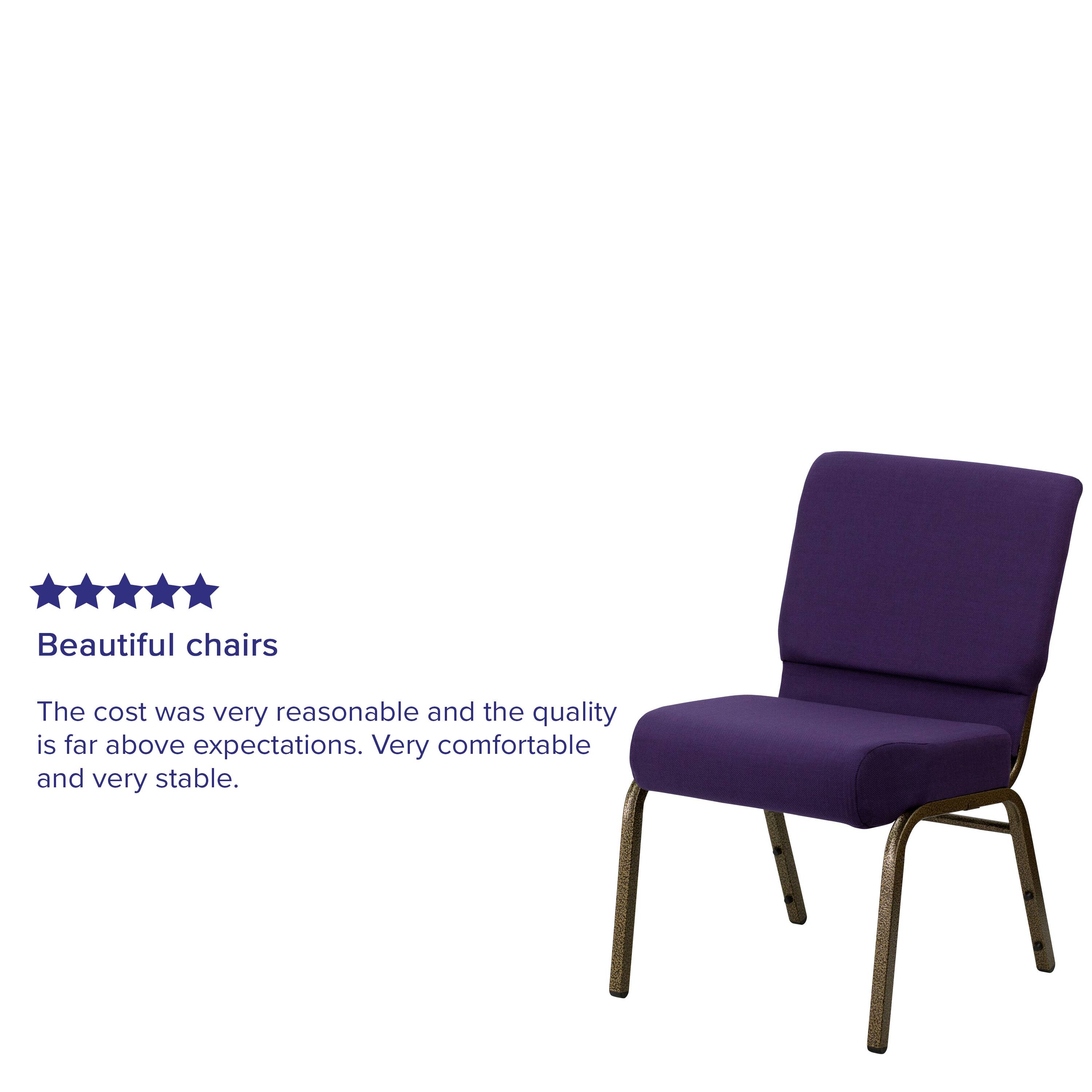 Beautiful chairs

The cost was very reasonable and the quality is far above expectations. Very comfortable and very stable.