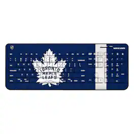 Keyscaper - Toronto Maple Leafs Stripe Wireless Keyboard - Multicolor
