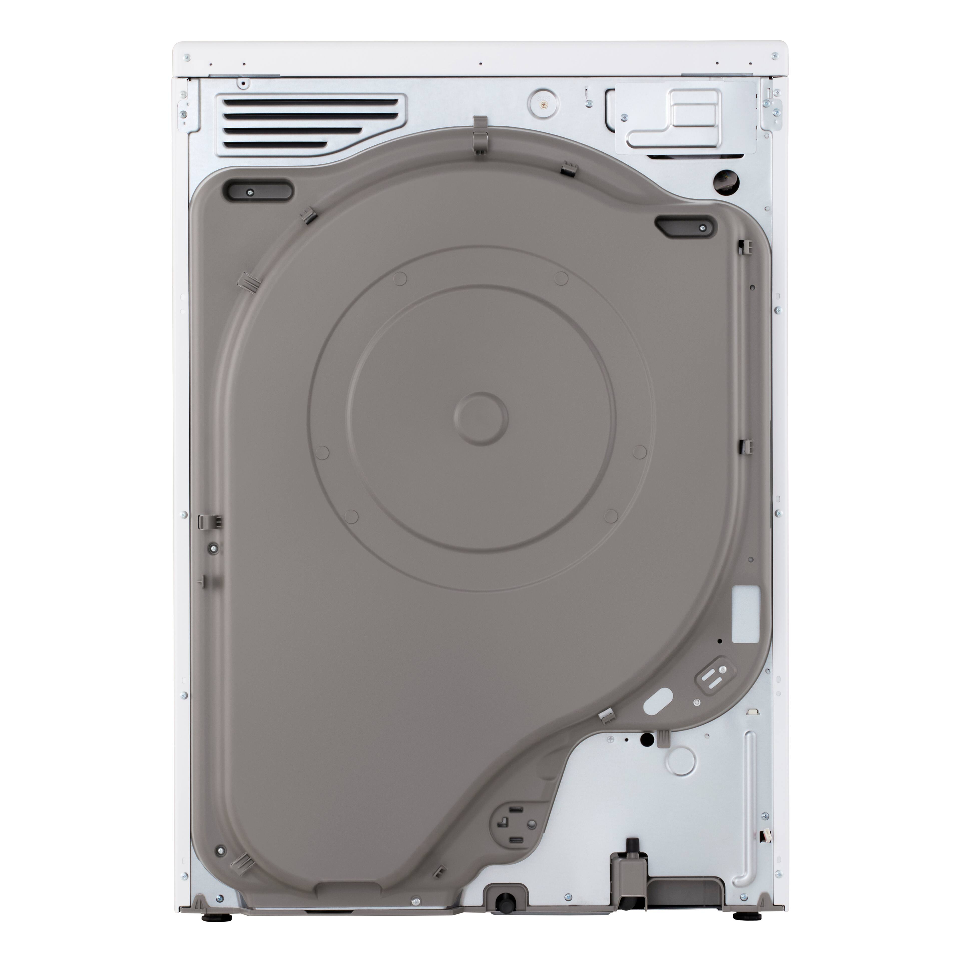 Alt View 12. LG - 7.8 Cu. Ft. Stackable Smart Electric Dryer with Dual Inverter HeatPump Technology - White.