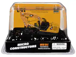 CAT Caterpillar 320 Hydraulic Excavator Grapple Yellow "Micro-Constructor" Series Diecast Model by Diecast Masters