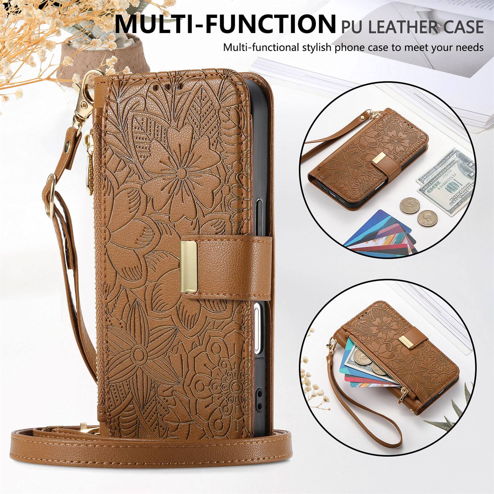 MULTI-FUNCTION PU LEATHER CASE  
Multi-functional stylish phone case to meet your needs