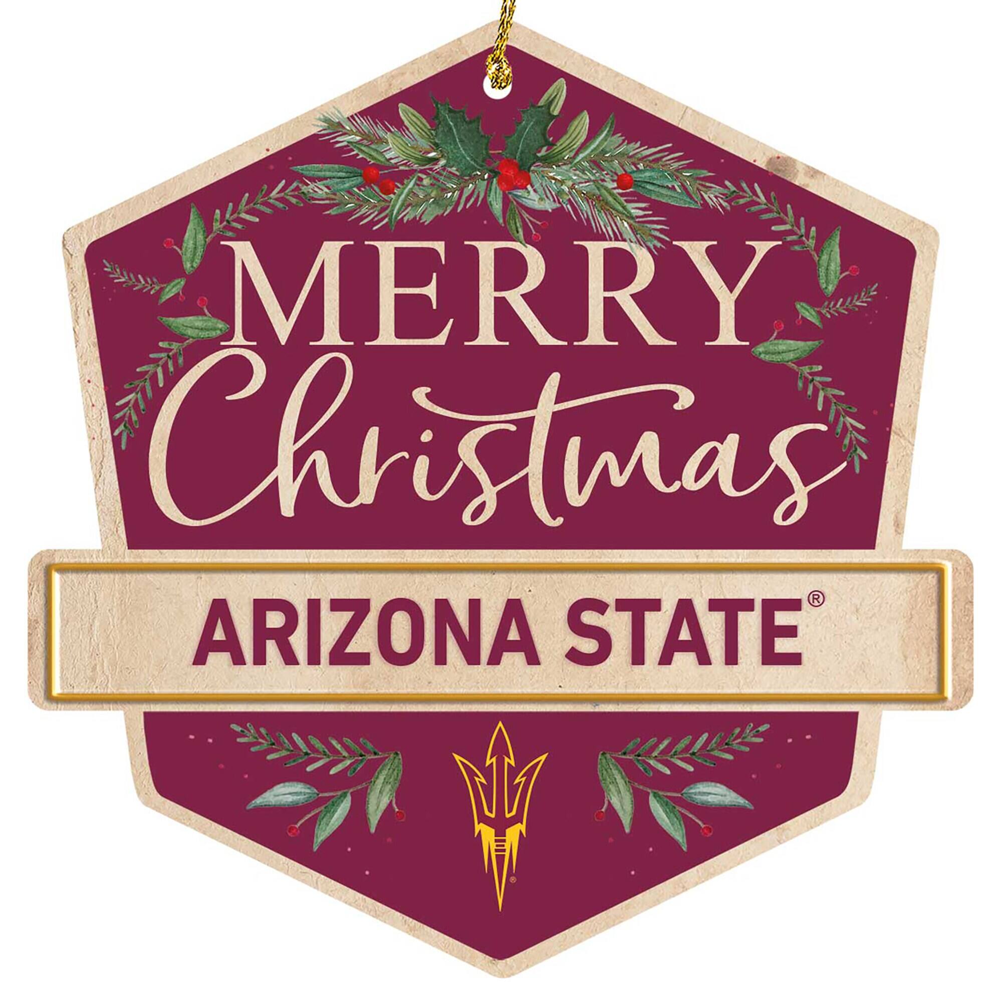 MERRY Christmas  
ARIZONA STATE