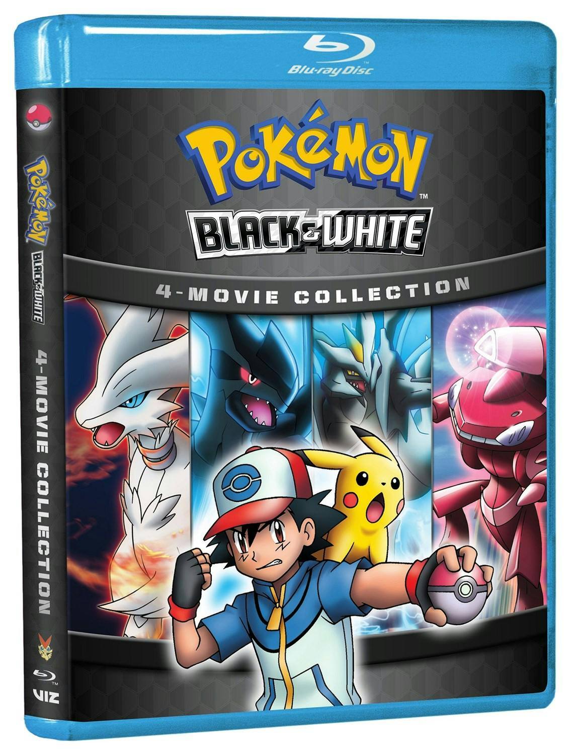 Angle. Pokemon: Black And White 4-Movie Collection   - BLU-RAY.