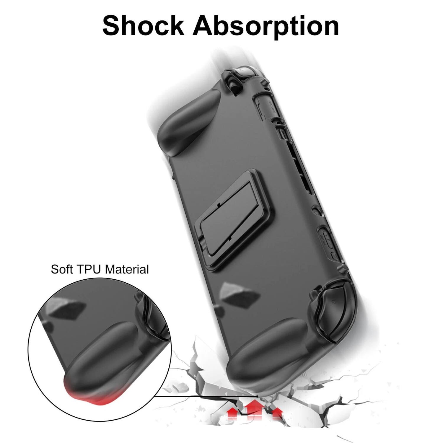 Shock Absorption

Soft TPU Material