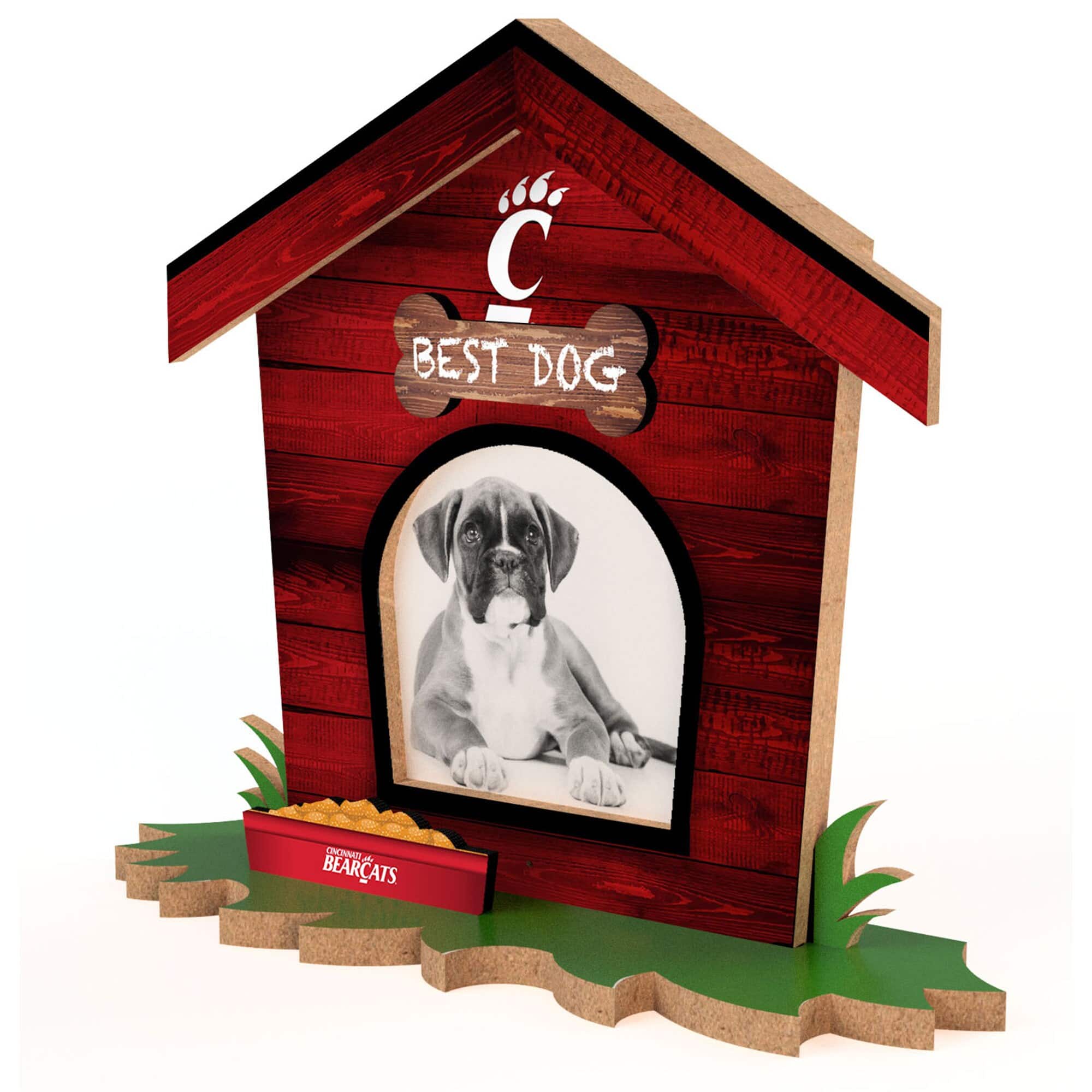 Fan Creations - Cincinnati Bearcats Dog House Photo Frame - Multicolor price history on PriceWatchPro