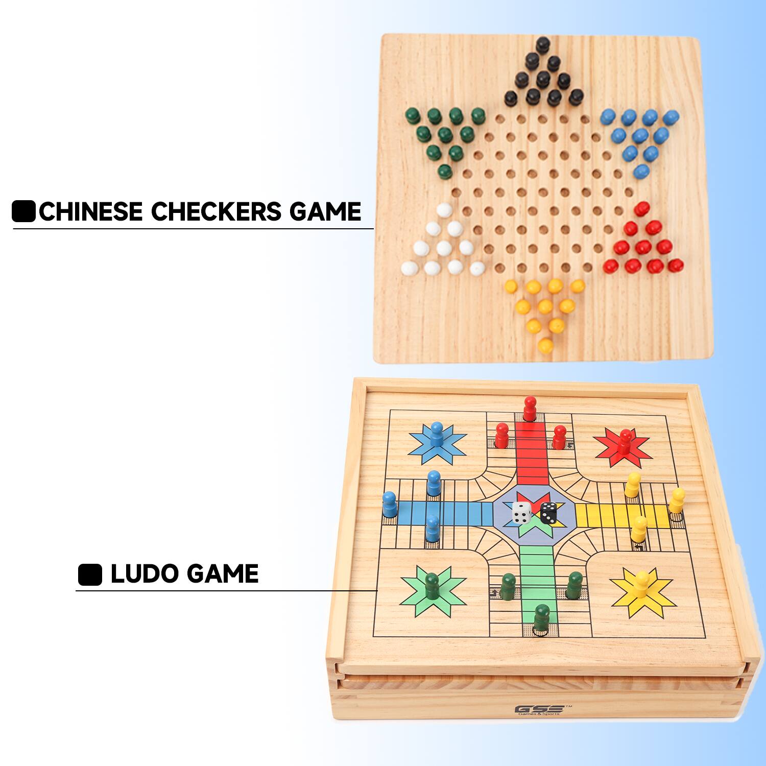 CHINESE CHECKERS GAME LUDO GAME GSE