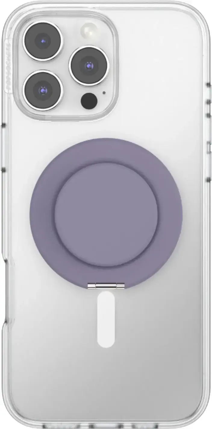 Alt View 5. PopSockets - MagSafe Round Kick-Out PopGrip Cell Phone Grip & Stand, with Adapter Ring for Mobile Phones - Dusk.
