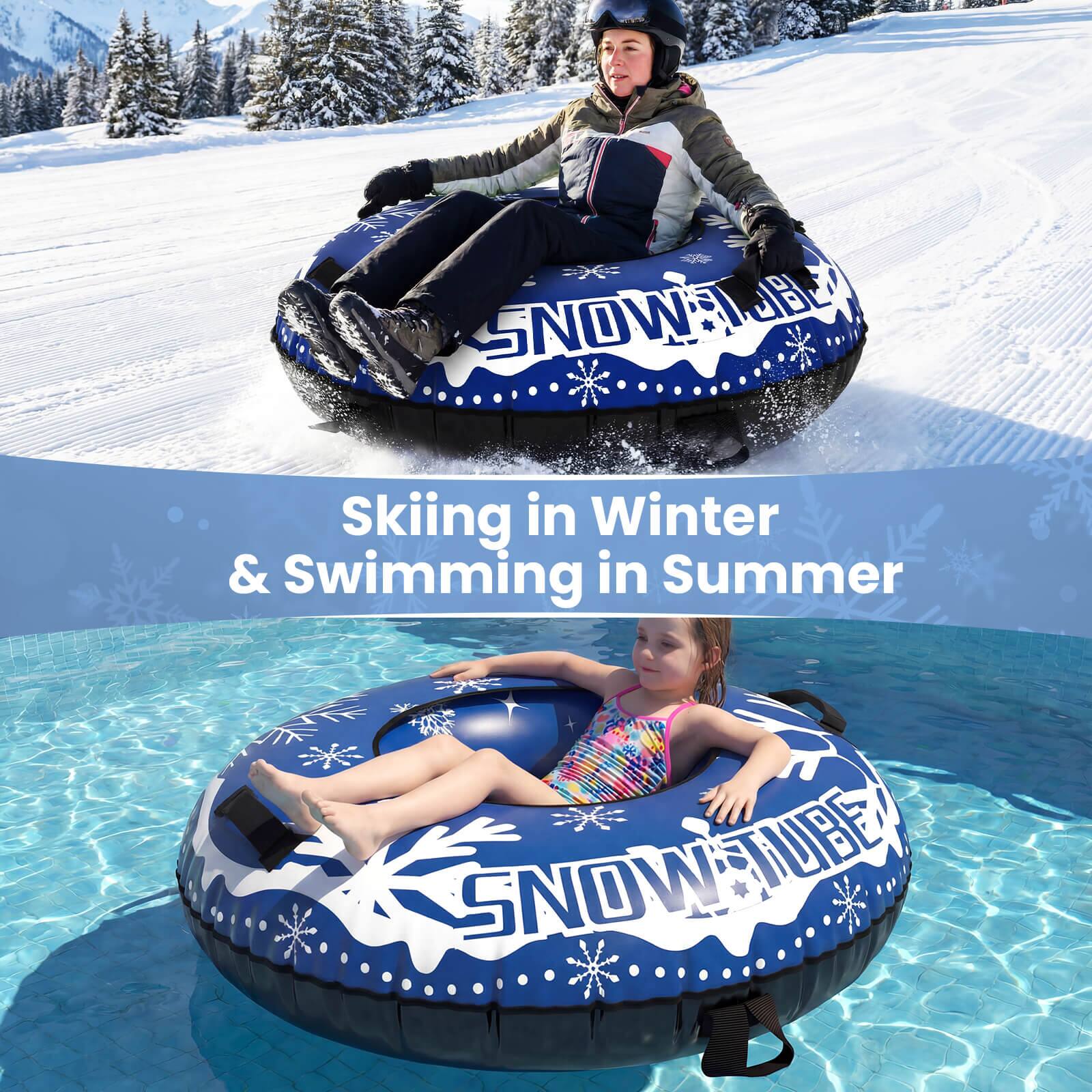 Skiing in Winter & Swimming in Summer  
SNOWSTUBE