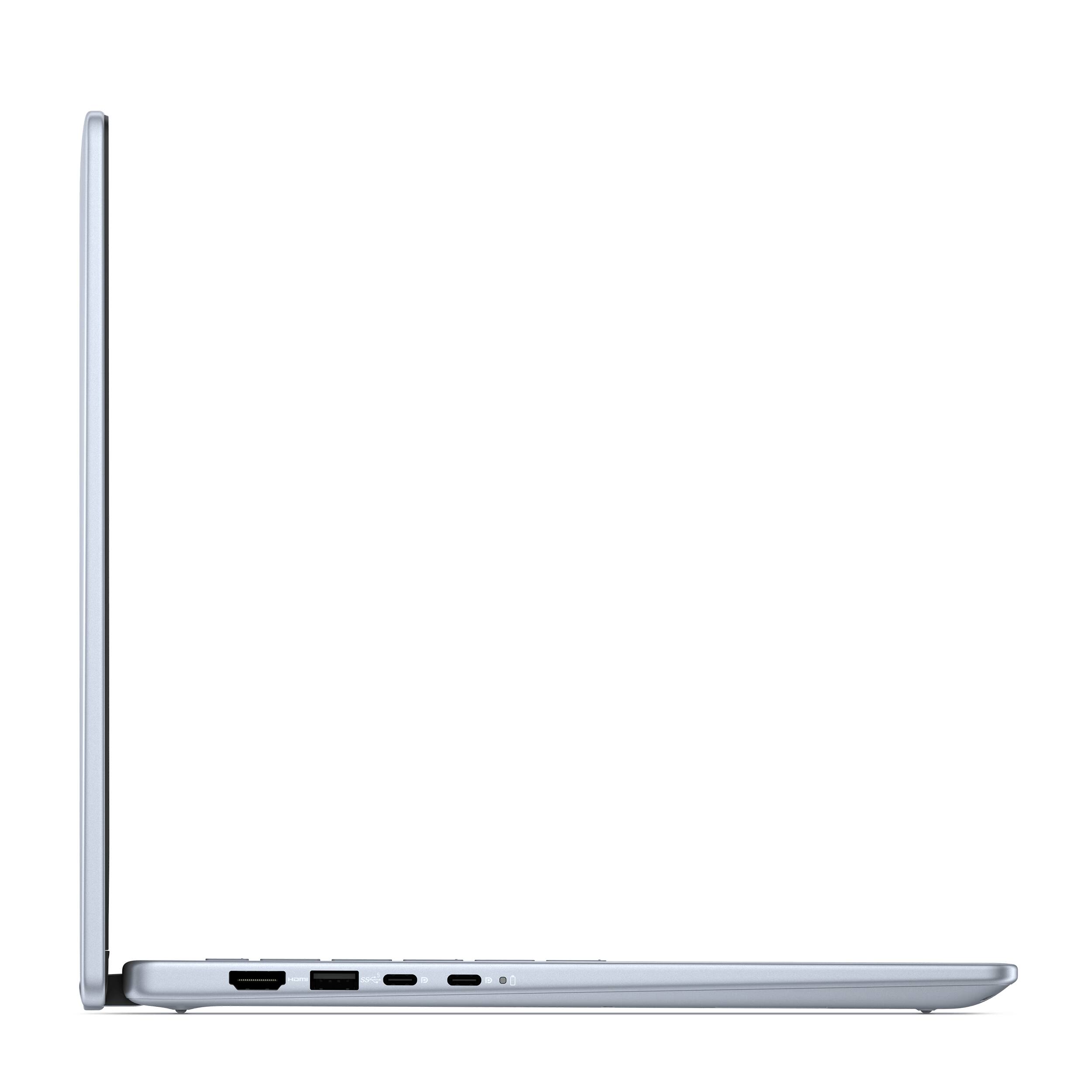 Alt View 7. Dell - Dell Inspiron 14" Touchscreen 2-in-1 Laptop,Intel 7-150U,32GB RAM,1TB SSD,Backlit Keyboard,Win 11 Pro,Ice Blue - Ice Blue.