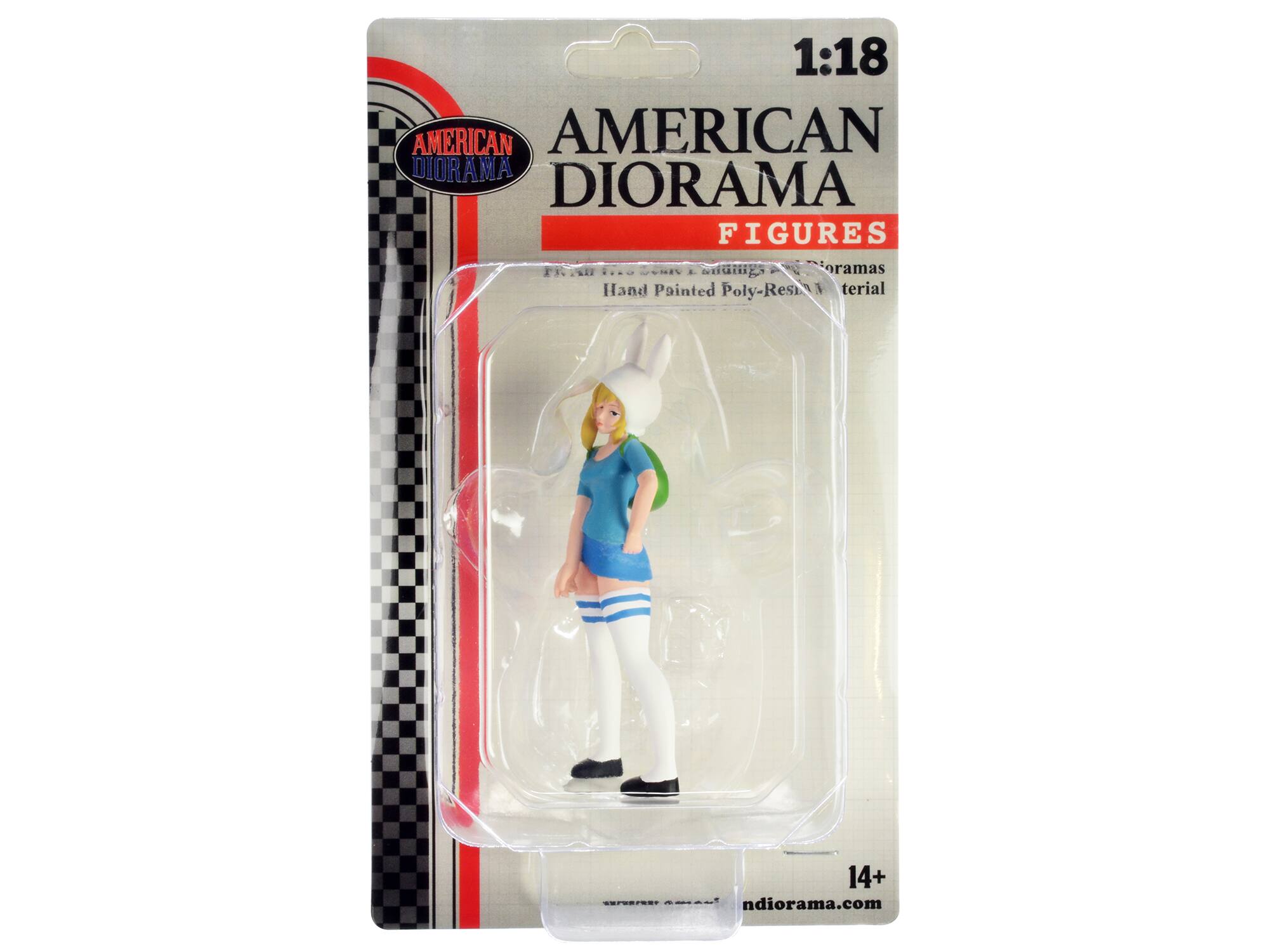 1:18 AMERICAN DIORAMA FIGURES  
Hand Painted Poly-Resin Material  
14+  
ndiorama.com