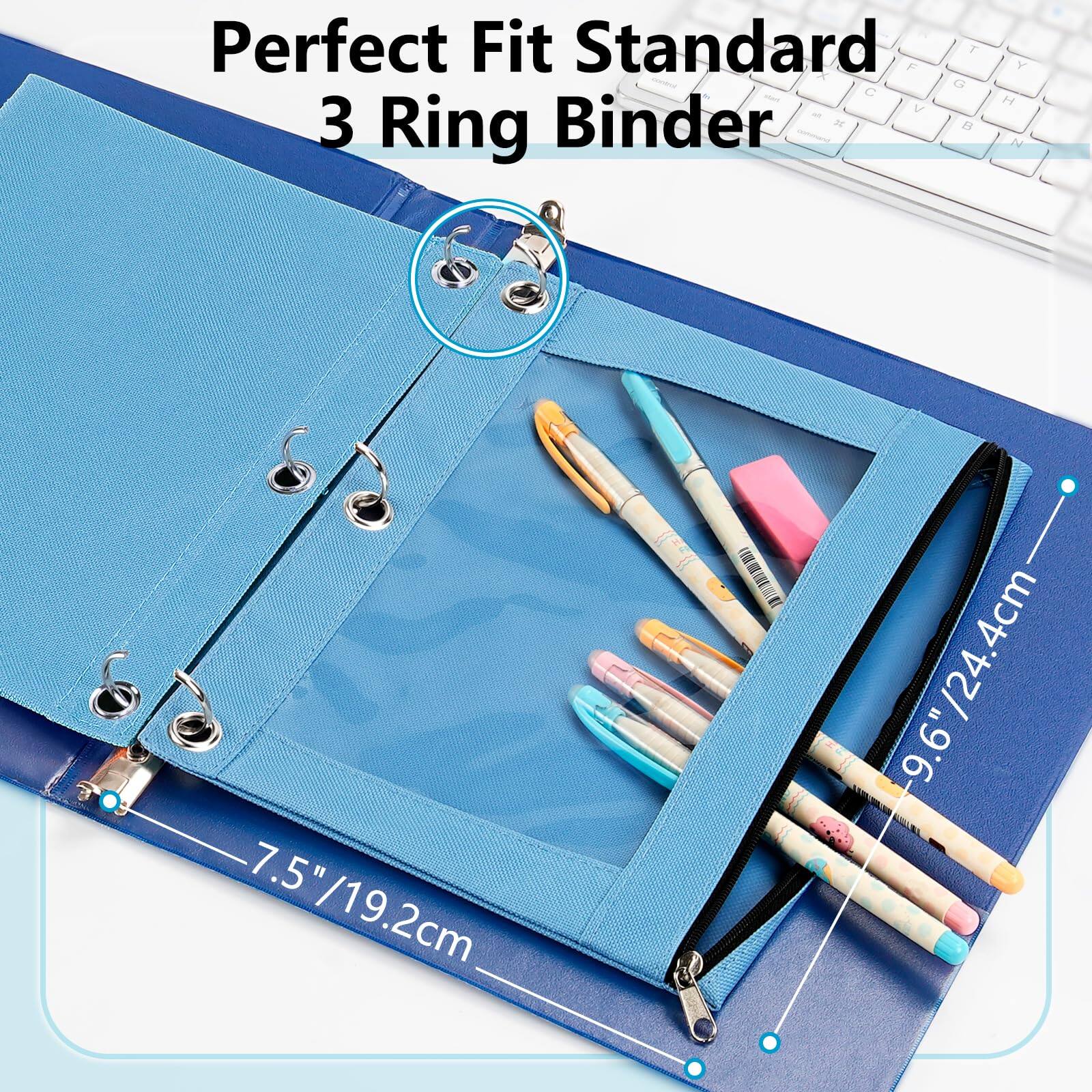 Perfect Fit Standard 3 Ring Binder

7.5" / 19.2cm

9.6" / 24.4cm