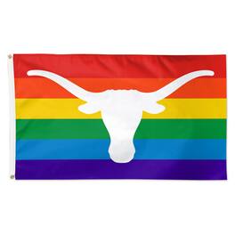 WinCraft - Texas Longhorns 3' x 5' Single-Sided Deluxe Team Pride Flag - Multicolor