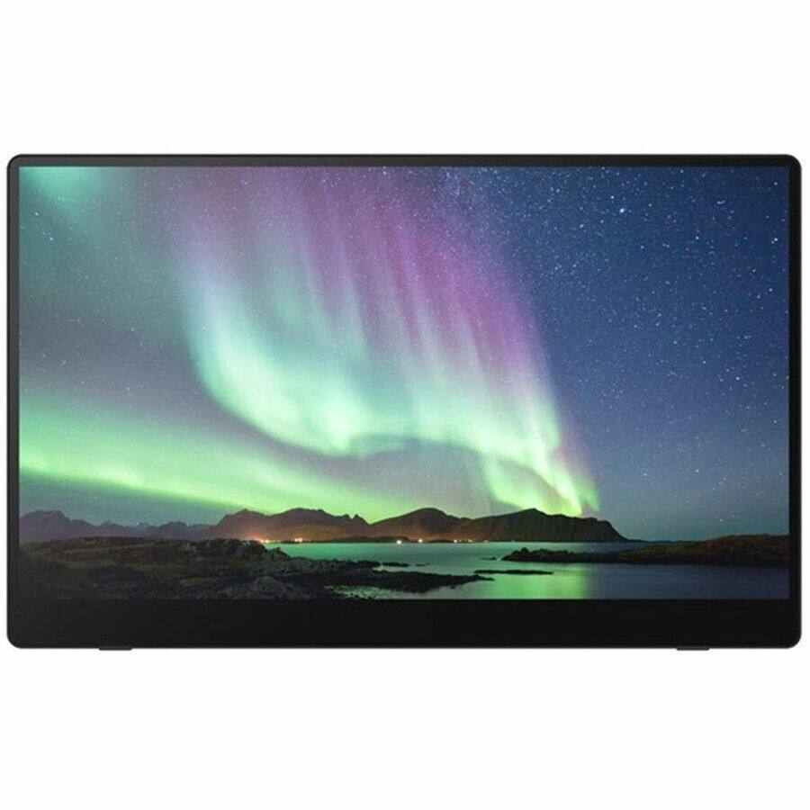 Angle. Ricoh - Ricoh 150BW 16" Class OLED Touchscreen Monitor - 1 ms - 15.6" Viewable - 10 Point(s) Multi-touch Screen - 1920 x 1080 - Black.