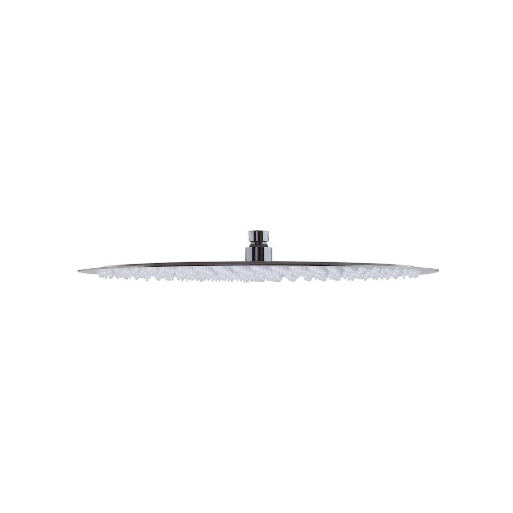 Alfi - Solid Brushed 16" Round Ultra Thin Rain Shower Head - Stainless Steel