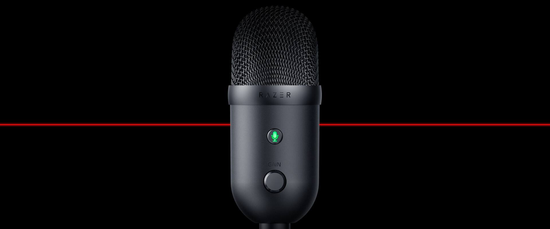 Alt View 12. Razer - Seiren V2 X USB Condenser Microphone - Black.