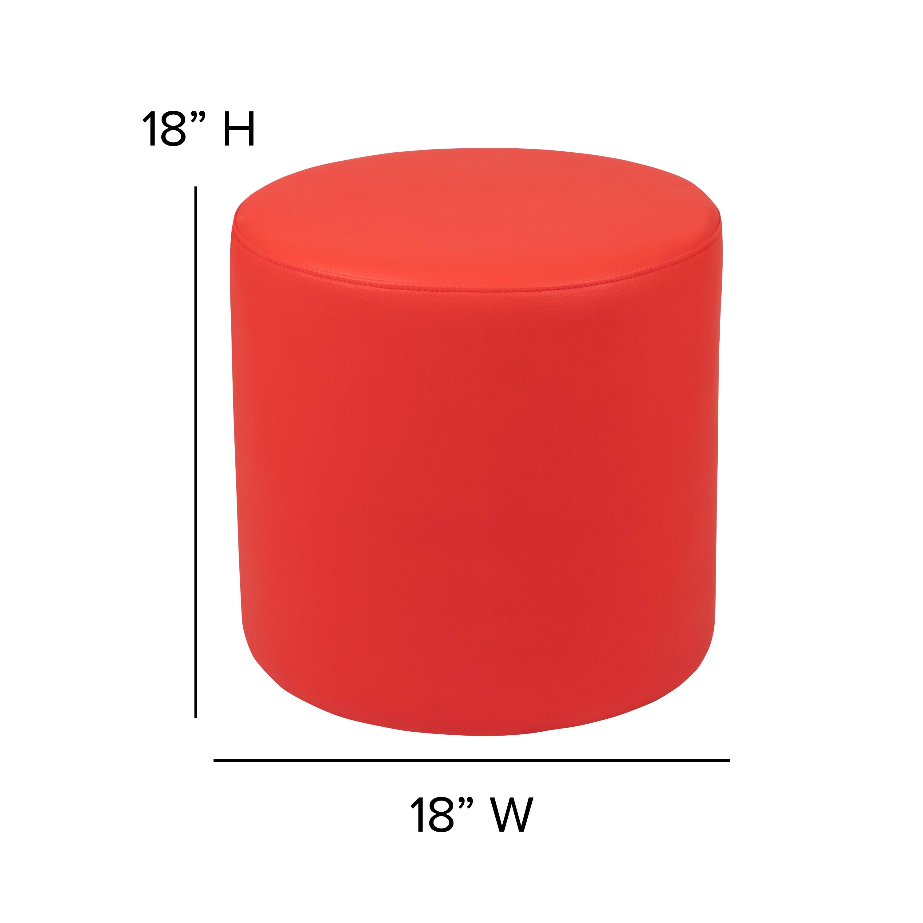 18" H  
18" W