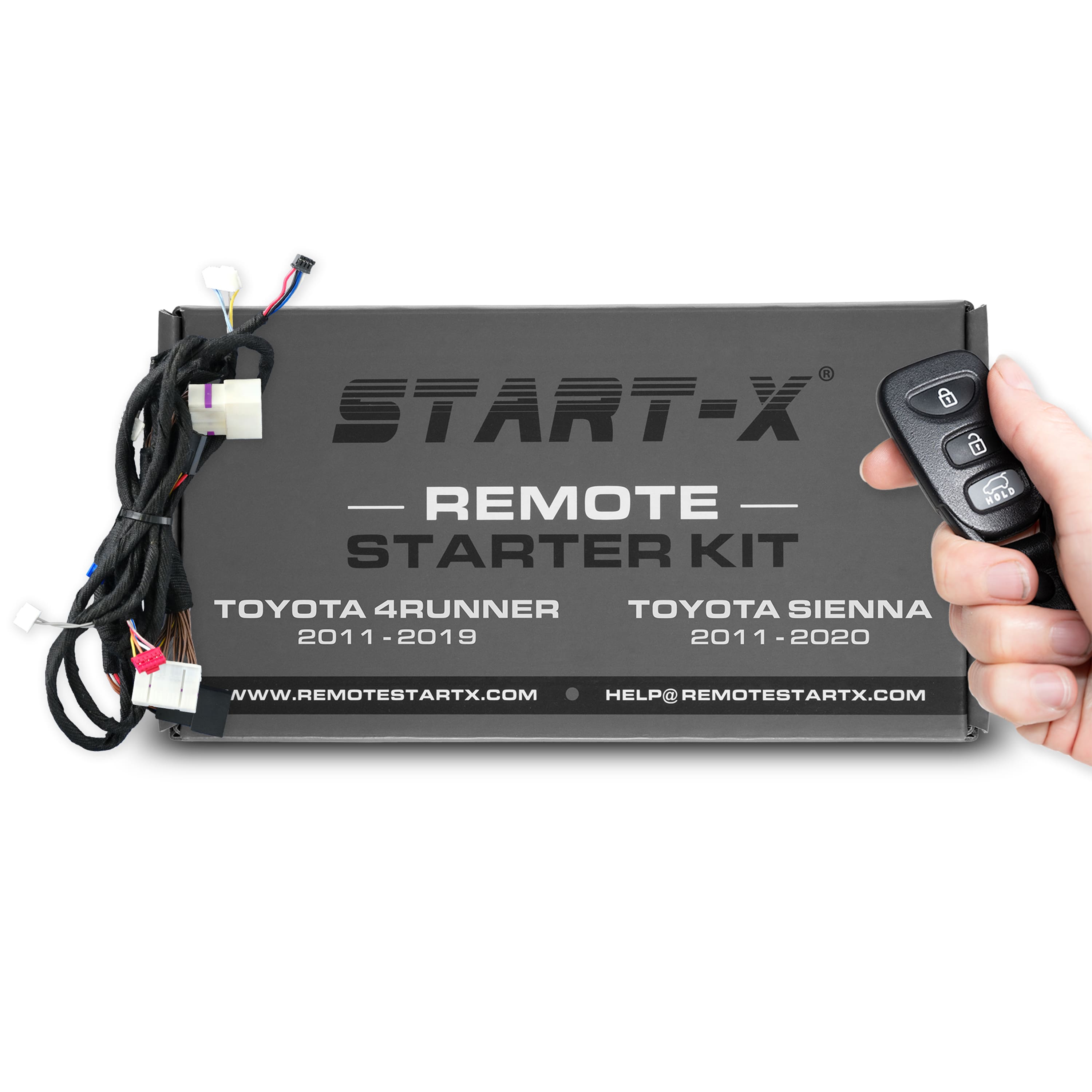 Start-X - Remote Start System for Select 2010-2020 Toyota Vehicles - Black