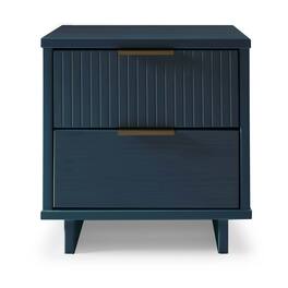 Manhattan Comfort - Granville Modern 18" Nightstand - Midnight Blue