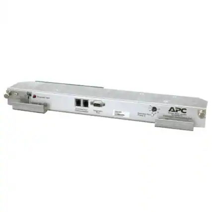 Front. APC - APC Symmetra LX XR Communication Card - Black, Silver.