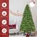 Realistic Appearance Premium PVC Material Merry Christmas Hinged Construction Easy Assembly