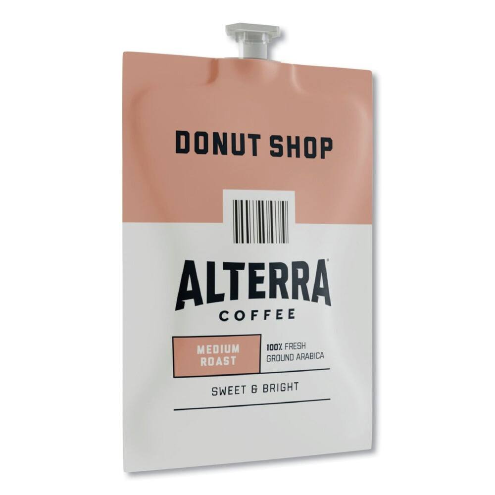 DONUT SHOP  
ALTERRA COFFEE  
MEDIUM ROAST  
100% FRESH GROUND ARABICA  
SWEET & BRIGHT