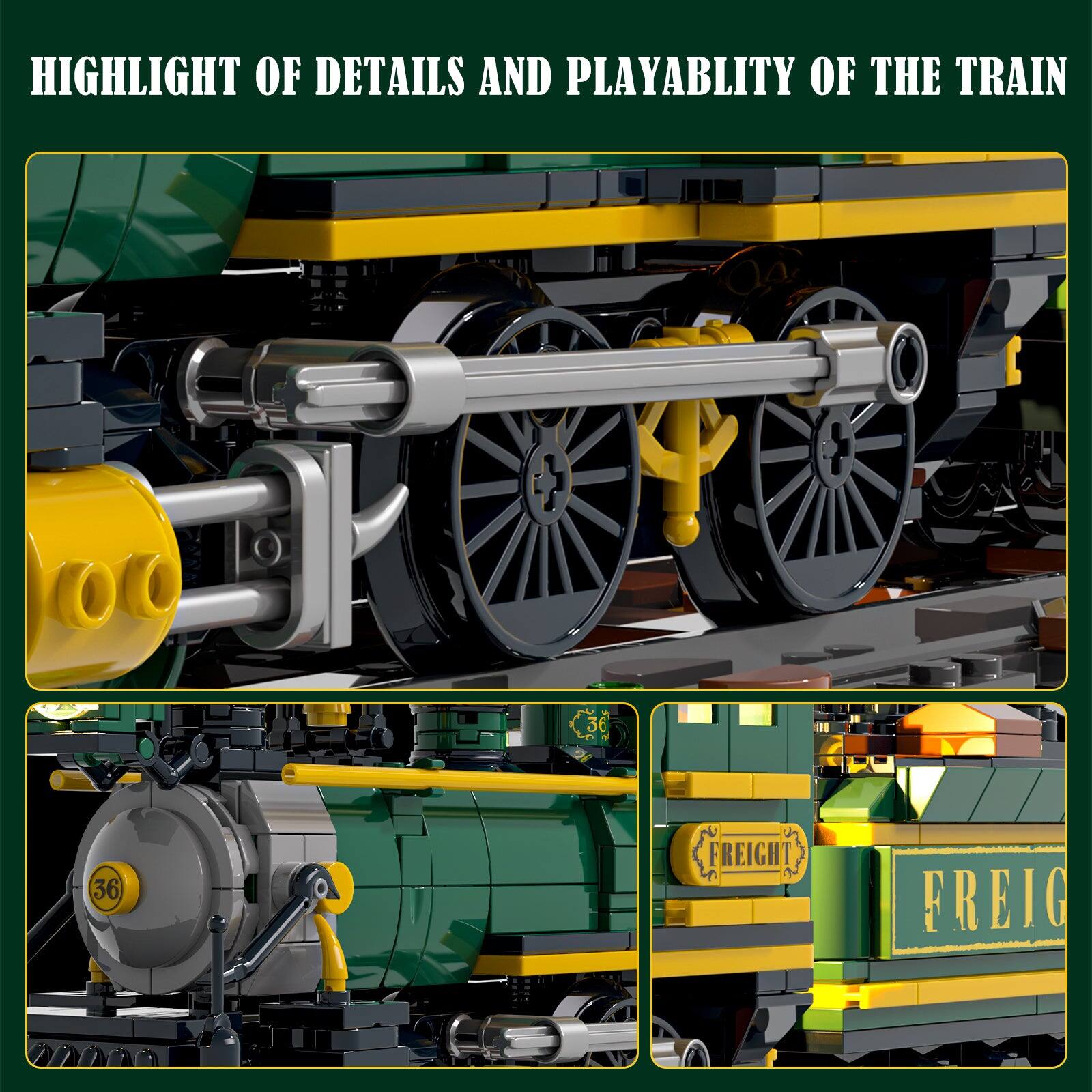 HIGHLIGHT OF DETAILS AND PLAYABILITY OF THE TRAIN