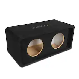 NVX - NE102P Dual 10" Slot Ported 3/4" MDF Subwoofer Enclosure