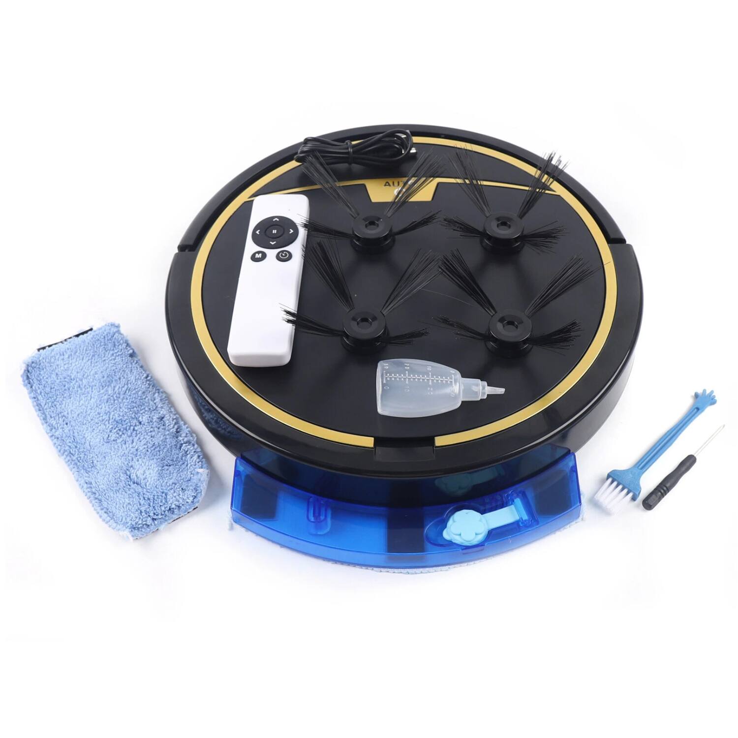 Back. Stock Preferred - 3-in-1 Smart Robot Vacuum Mop Sweeper.