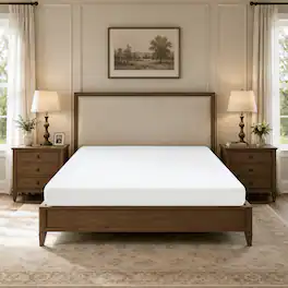 Anysun - 8" Twin Memory Foam Mattress – Gel-Infused Cooling Layer, High-Density Support, CertiPUR-US Certified, Roll-in-a-Box - White