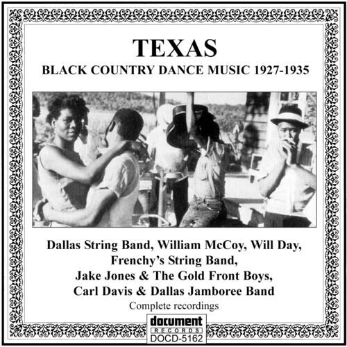 Texas-Black Country Dance Musi - 1927-35   - COMPACT DISCS [CD]