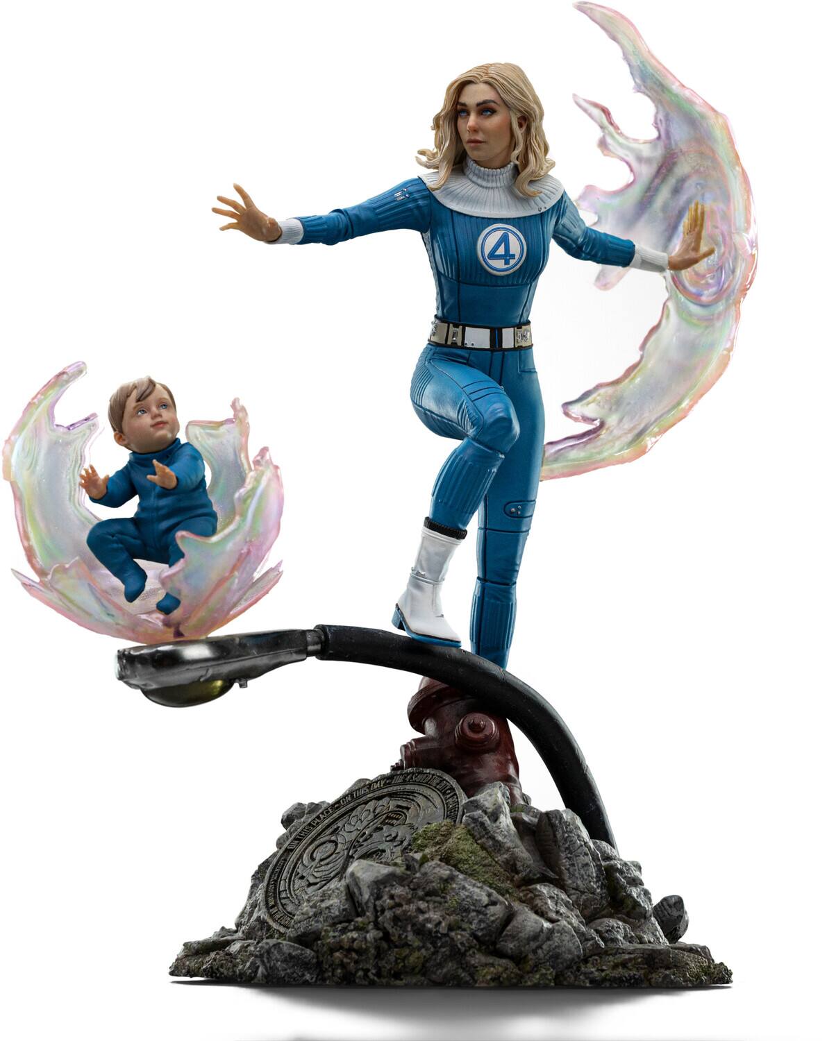 Iron Studios - The Fantastic Four: First Steps - Invisible Woman Statue - Collectibles