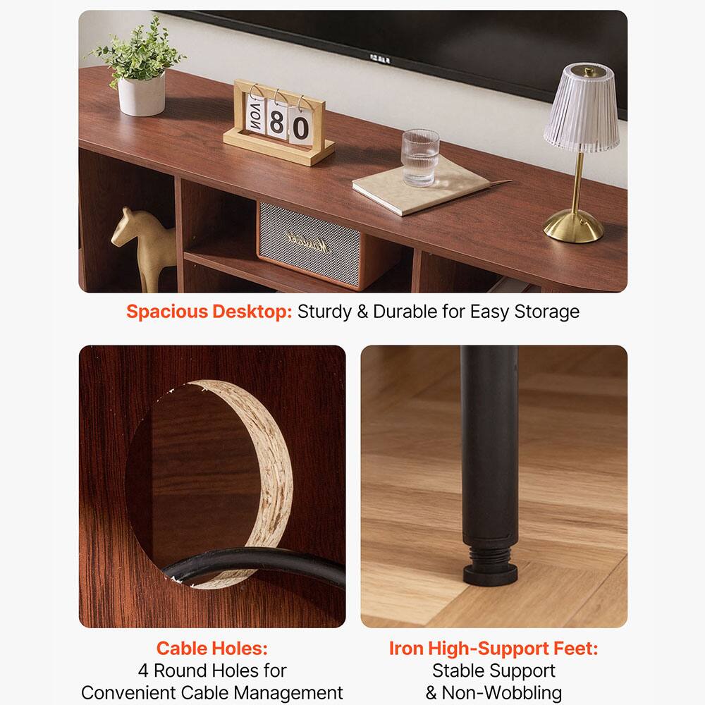 AON 80

Kischel

Spacious Desktop: Sturdy & Durable for Easy Storage

Cable Holes: 4 Round Holes for Convenient Cable Management

Iron High-Support Feet: Stable Support & Non-Wobbling