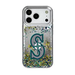 Keyscaper - MLB - Seattle Mariners Glitter Confetti iPhone Case - 13 - Multicolor