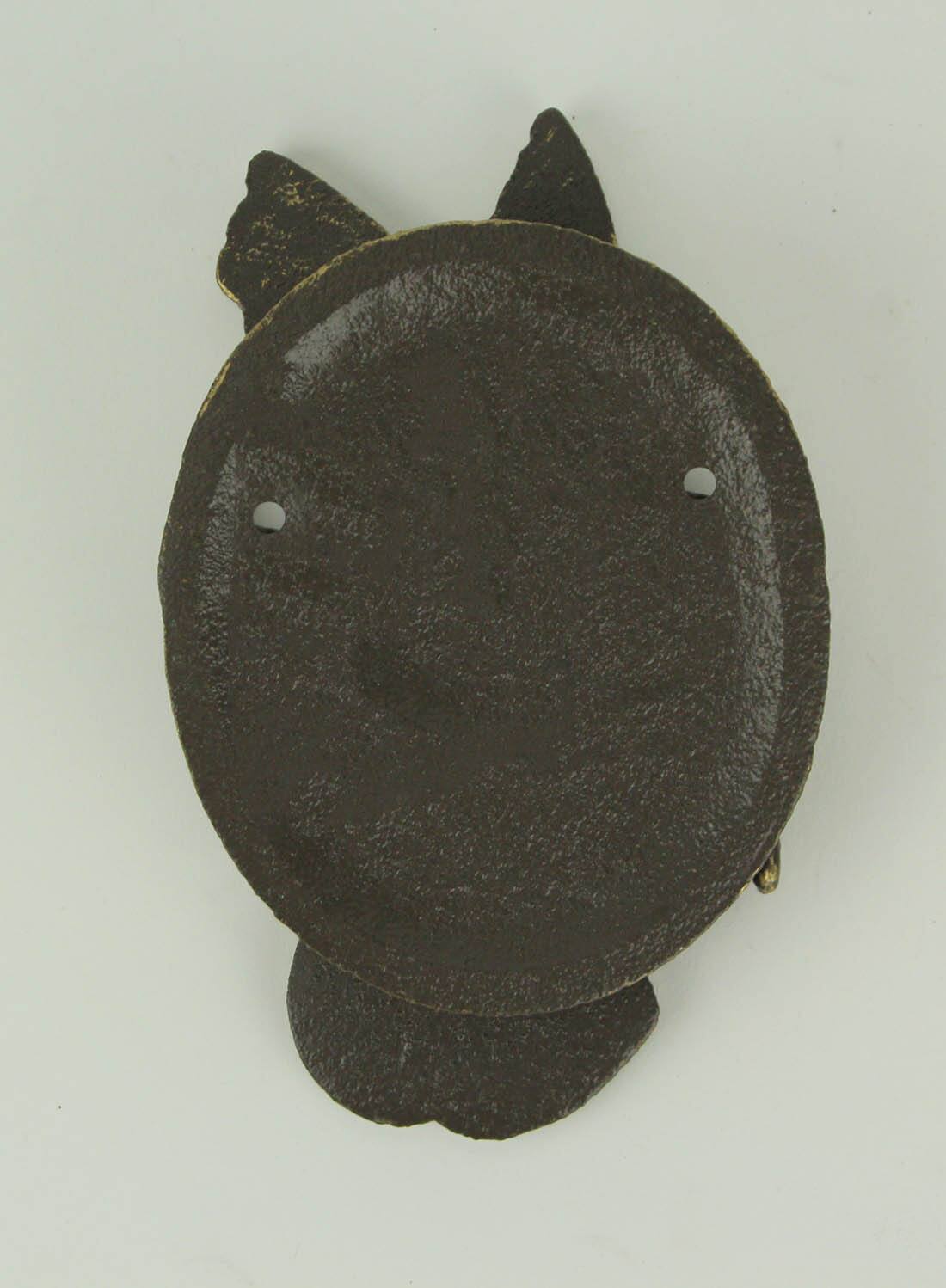 Alt View 2. Zeckos - Antique Bronze Cast Iron Hummingbird and Flower Front Door Knocker Entry Decor - Bronze.