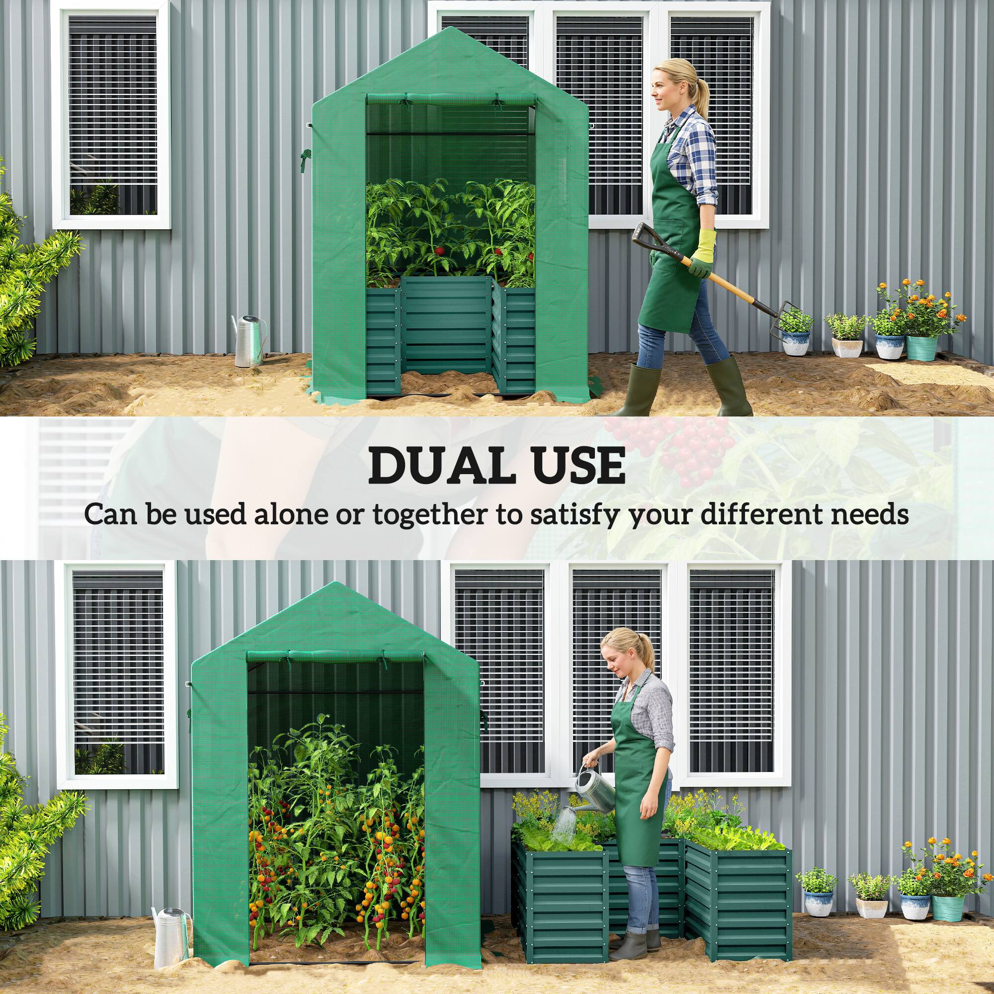 DUAL USE  
Can be used alone or together to satisfy your different needs