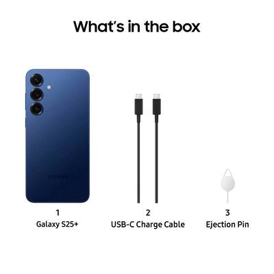 Samsung Galaxy S25+ 512GB (Unlocked) Navy SM-S936UDBEXAA