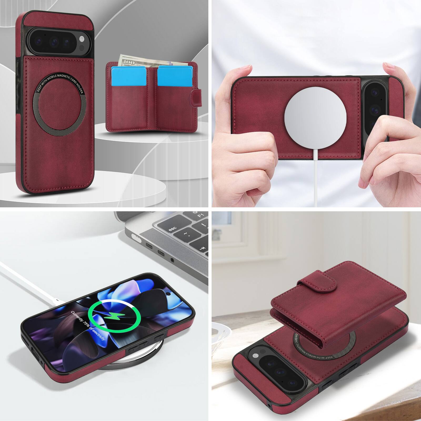 WITH MORE MOBILE MAGNETIC CHARGING CASE - Tor F1 f Cumentty of olectrnlly