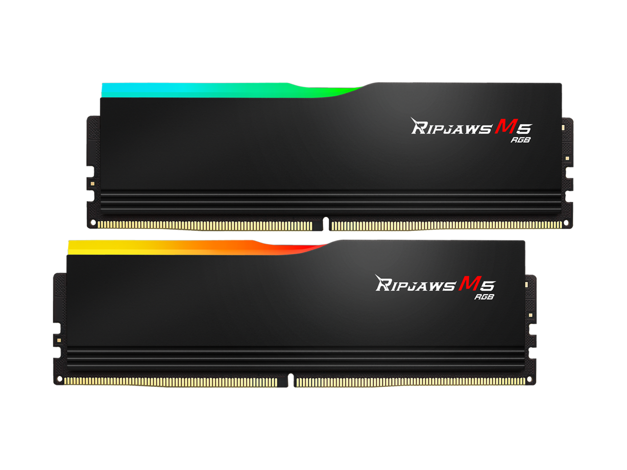 メモリー G.SKILL Ripjaws M5 DDR5 32GB RGB G.SKILL Ripjaws M5 RGB 32GB DDR5 6400MHz RAM (2x16GB) Black - Best Buy