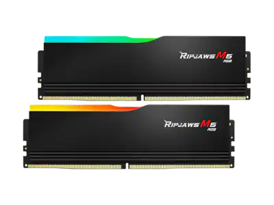 G.SKILL Ripjaws M5 RGB 32GB DDR5 6400MHz RAM (2x16GB) Black - Best Buy G.SKILL Ripjaws M5 RGB 32GB DDR5 6400MHz RAM (2x16GB) Black - Best Buy