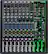 Front. Mackie - ProFX12v3 Professional Effects Mixer with USB - Black.