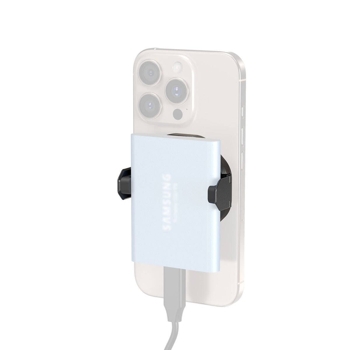 Alt View 7. Smallrig - SmallRig Attachable Phone Clamp with Cold Shoe Mount for External SSD.