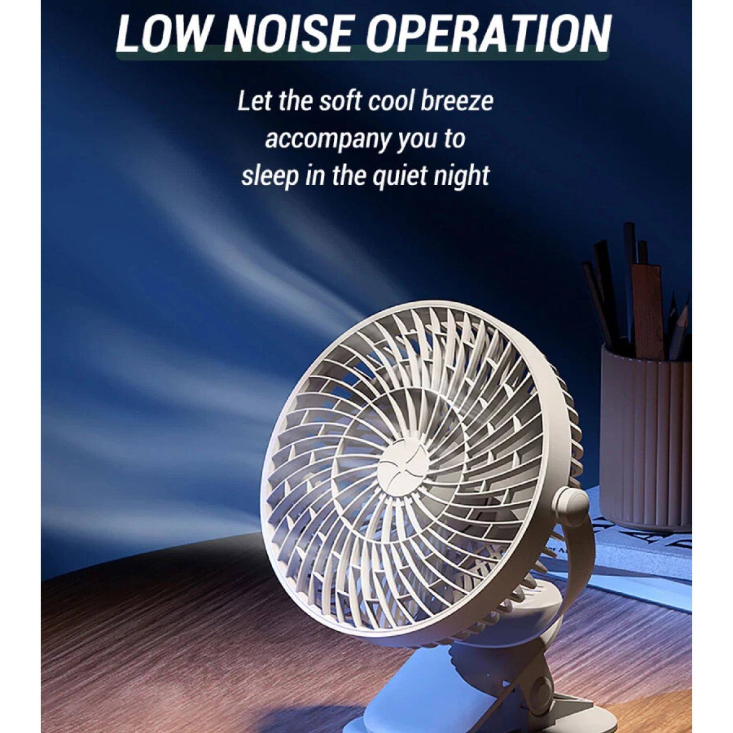 LOW NOISE OPERATION

Let the soft cool breeze accompany you to sleep in the quiet night