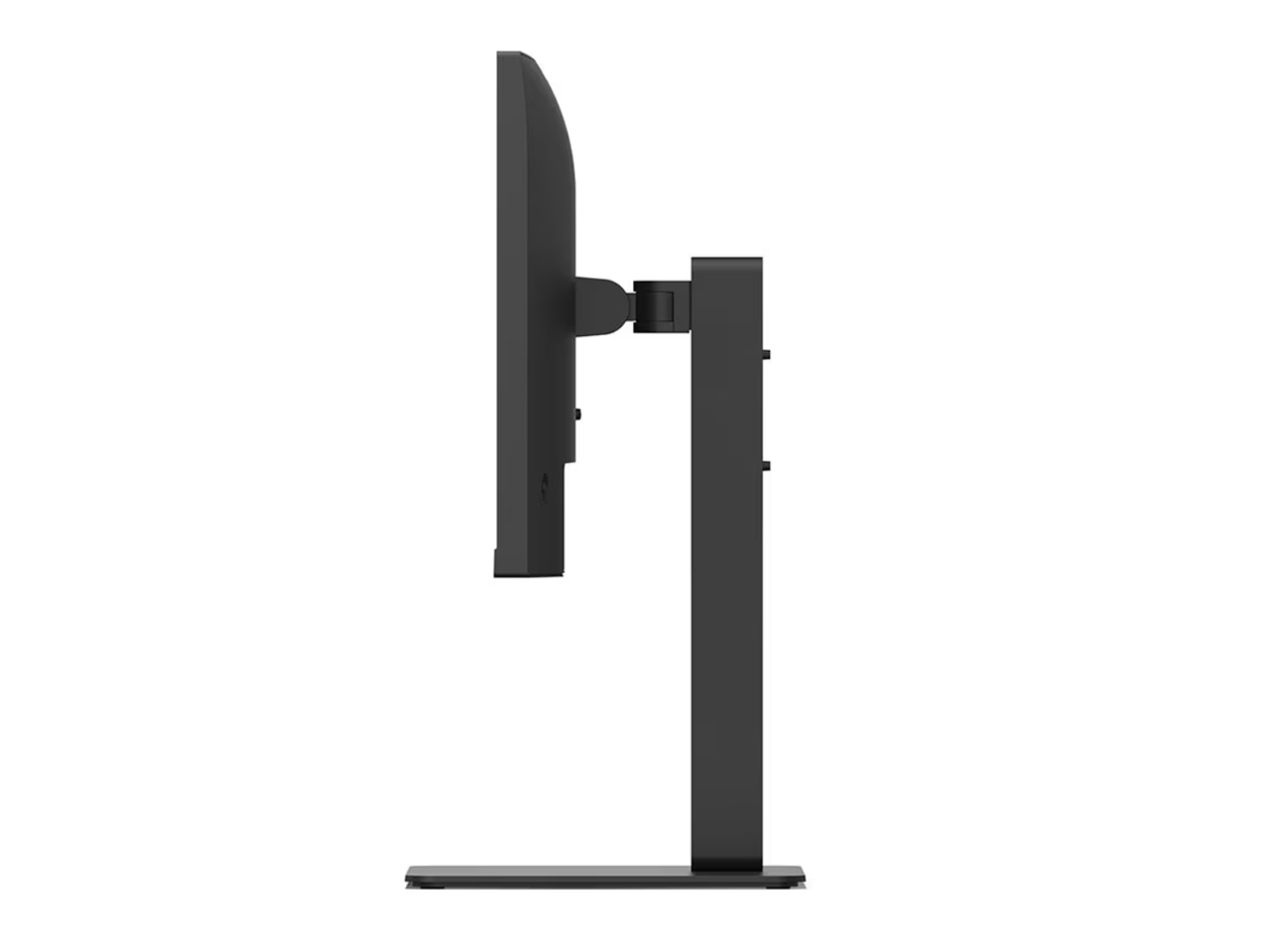 Alt View 5. LG - LG 24'' IPS FHD 100Hz Monitor with Webcam/Mic, & UBC Type-C, 24BA850-B - Black.