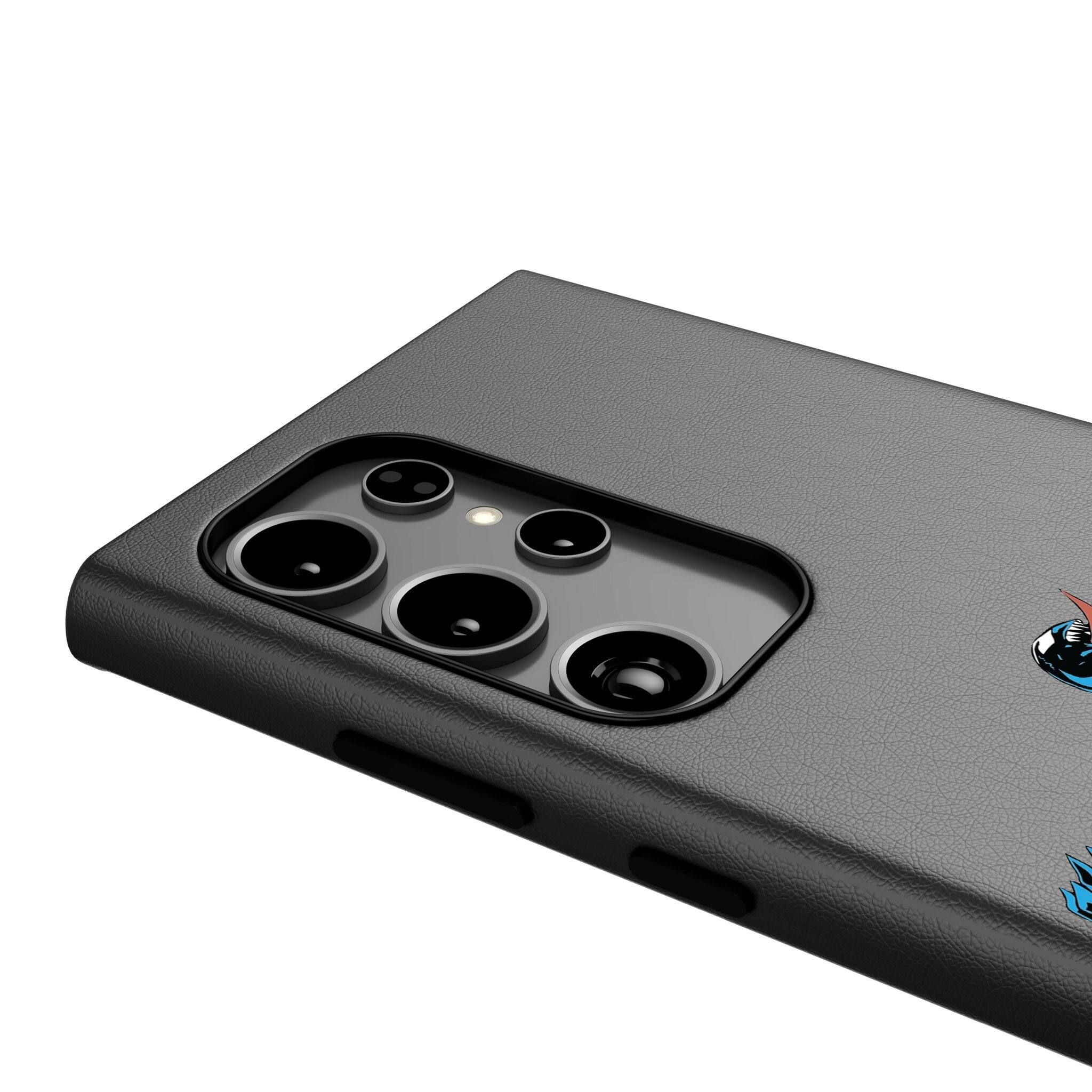 Back. Keyscaper - Marvel Badge MagSafe Compatible Phone Case - Samsung Galaxy S24 Ultra - Venom 1.