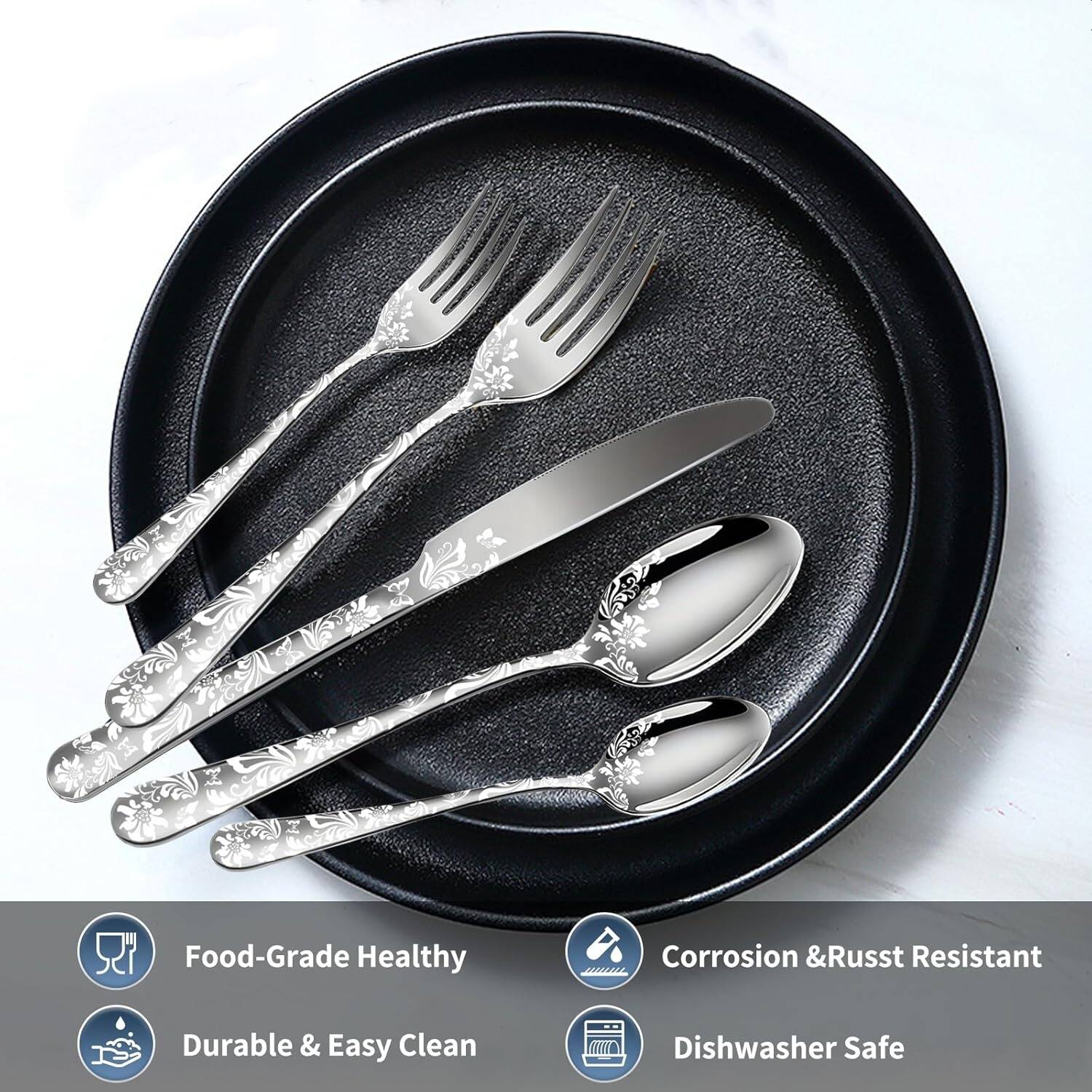 - Food-Grade Healthy
- Corrosion & Rust Resistant
- Durable & Easy Clean
- Dishwasher Safe