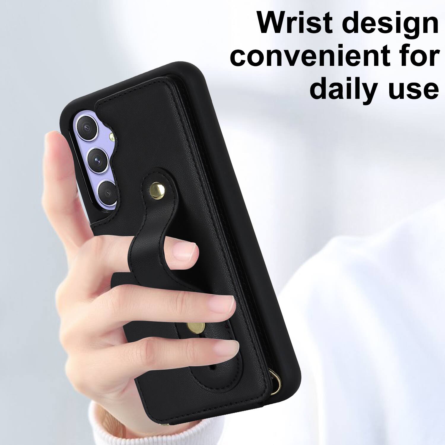 Wrist design convenient for daily use