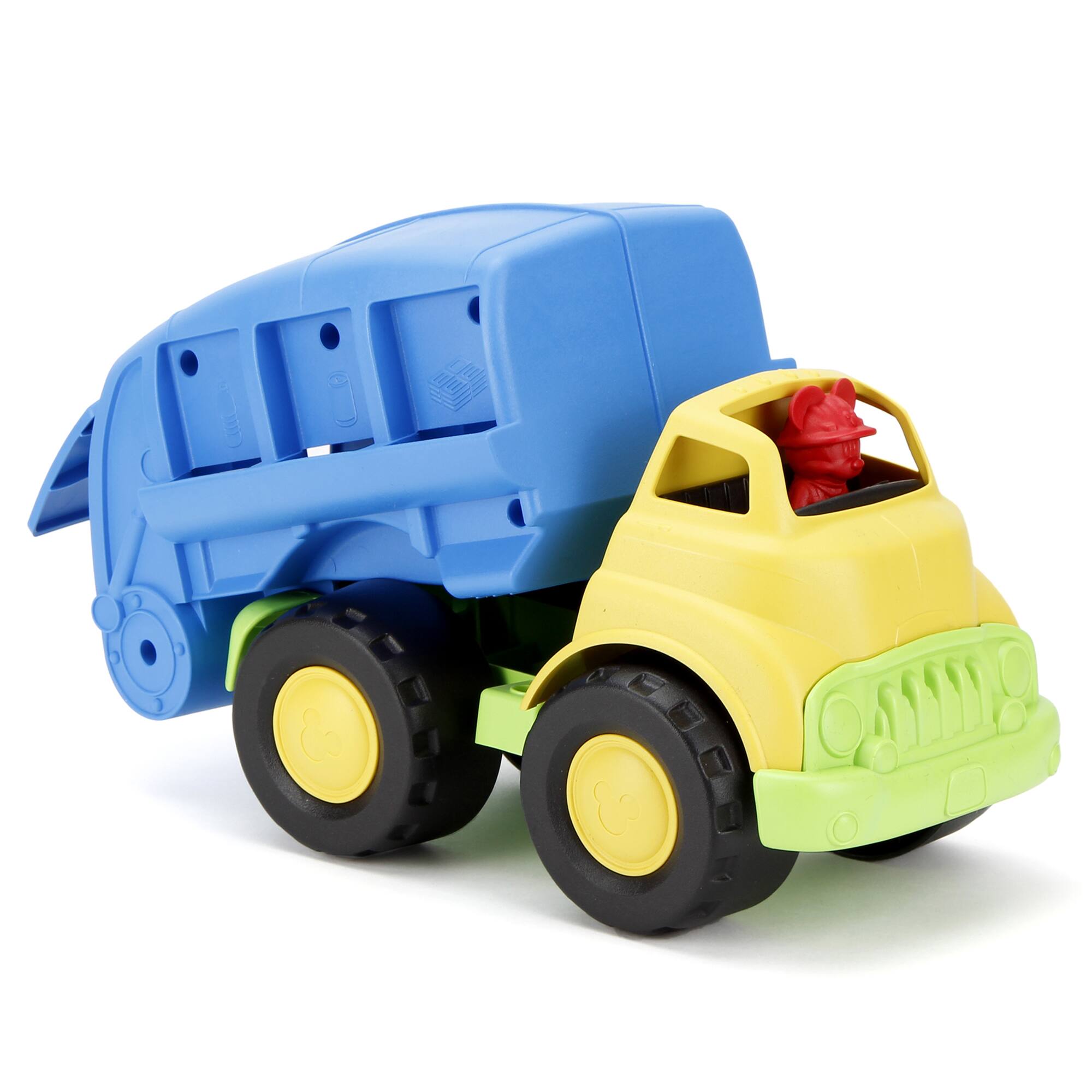 Angle. Green Toys - Disney Baby: Mickey Mouse - Recycling Truck.