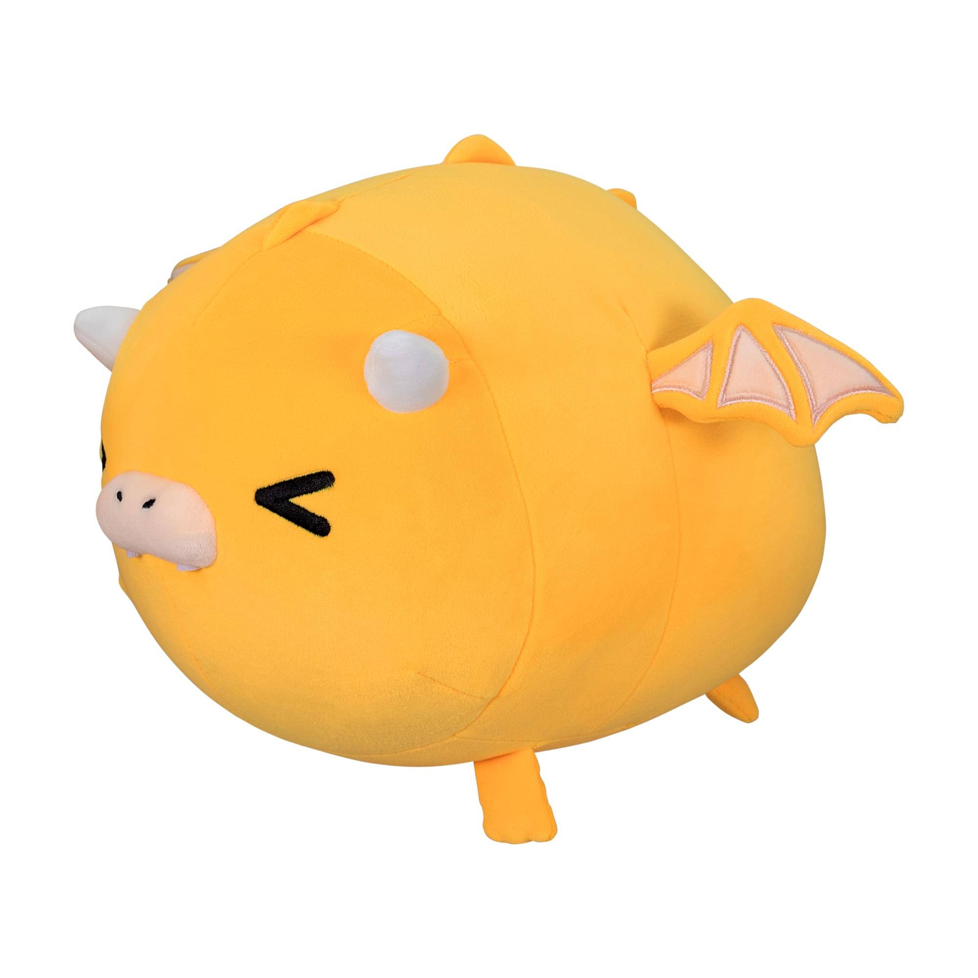 Alt View 1. Toynk - MochiOshis 12-Inch Character Plush Toy Animal Yellow Dragon | Fumiho Firoshi - Orange.