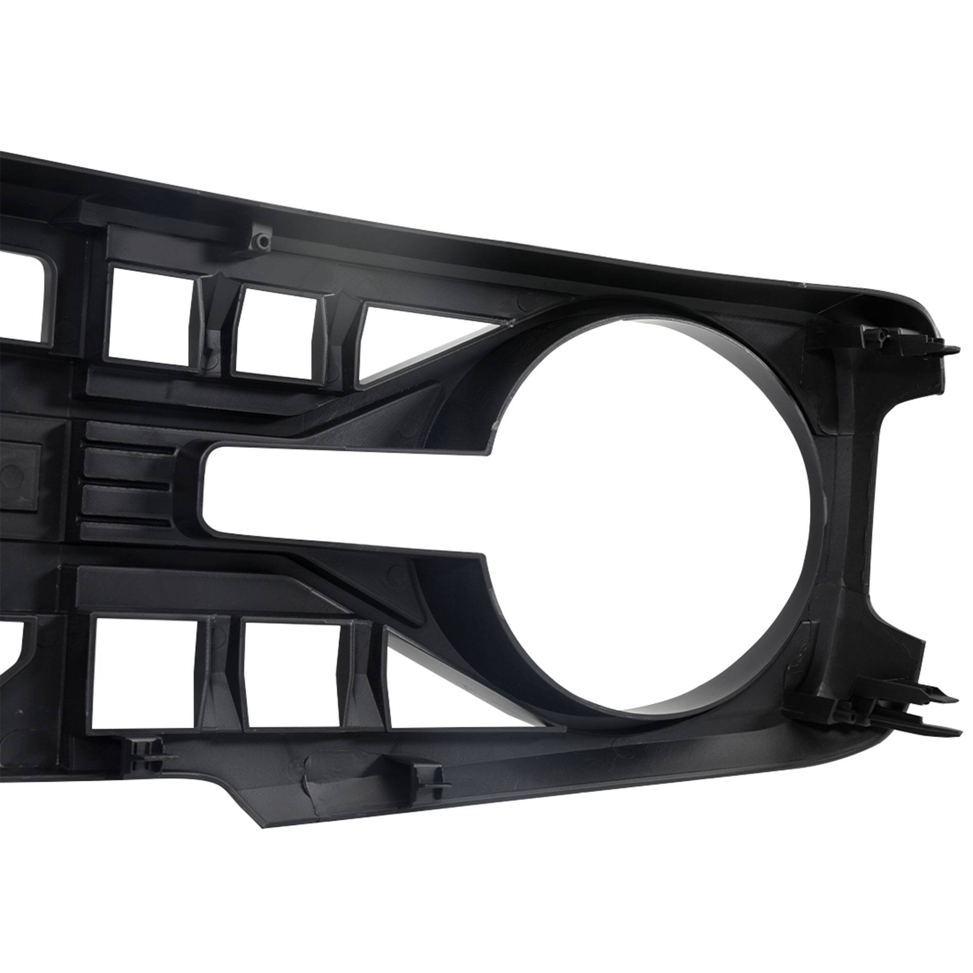 Alt View 7. AMERICAN MODIFIED - AMERICAN MODIFIED Armor Grille for 2021 to 2023 Ford Bronco w/Off Road Lights - Glossy Black.
