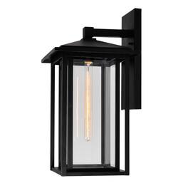 CWI Lighting - Crawford 1 Light Outdoor Wall Light - Black